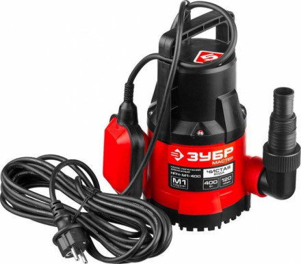 Дренажный насос Зубр Мастер НПЧ-М1-400