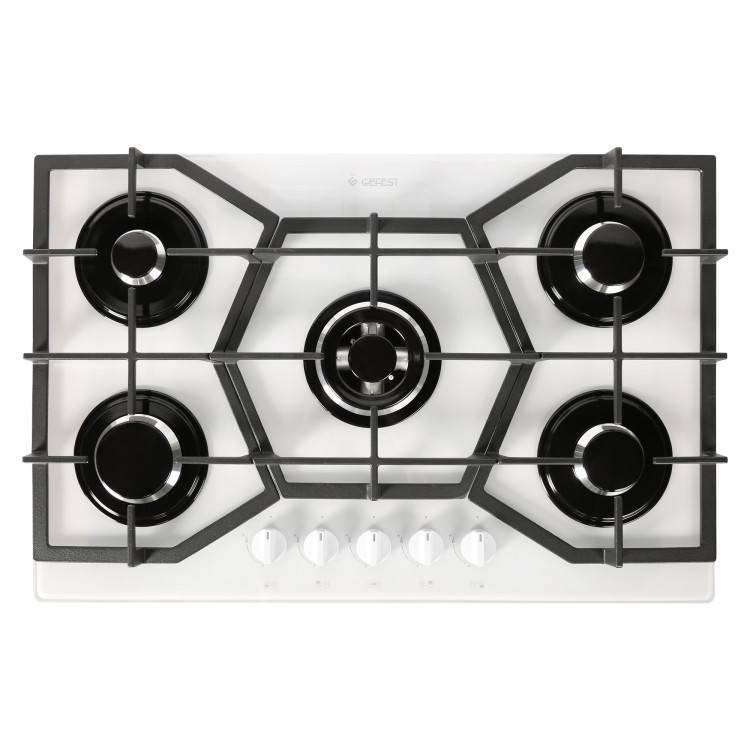 Газовая варочная панель GEFEST СГ СН 2340 К22, чугунные решетки, газ-контроль горелок, розжиг встроен в ручки