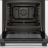 Электрический духовой шкаф Bosch HBF113BR0Q, Serie 2, нержавеющая сталь, гидролитическая очистка, 5 режимов, AquaClean