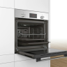 Электрический духовой шкаф Bosch HBF113BR0Q, Serie 2, нержавеющая сталь, гидролитическая очистка, 5 режимов, AquaClean