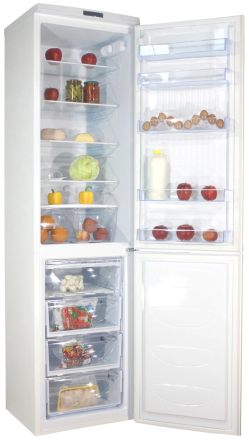 Холодильник DON R 299 BM/BI, белая искра