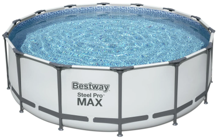Бассейн Bestway Steel Pro Max 5612Z, 488х122 см белый
