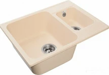 Кухонная мойка GranFest QUARZ Z-09 (бежевый)