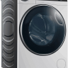 Стиральная машина Haier HW100-BD14378S, серебристый