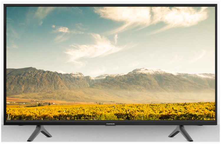 32" Телевизор Thomson T32RTE1310, диагональ 32", HD разрешение 1366х768, IPS, черный, LED
