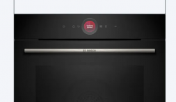 Духовой шкаф Bosch HBG7741B1, чёрный, Serie 8, 14 режимов, пиролитическая очистка, сенсорное управление