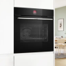 Духовой шкаф Bosch HBG7741B1, чёрный, Serie 8, 14 режимов, пиролитическая очистка, сенсорное управление