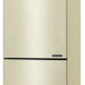 Холодильник LG GA-B459CECL, бежевый
