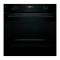 Духовой шкаф BOSСH HJA737BA0, 76 л, EcoClean очистка, черный