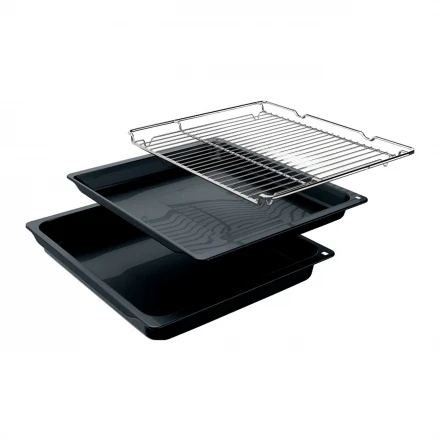 Духовой шкаф BOSСH HJA737BA0, 76 л, EcoClean очистка, черный