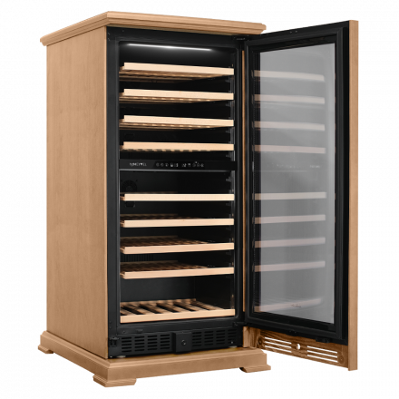 Винный шкаф Meyvel MV99PRO-KBT2 (Натуральный бук)
