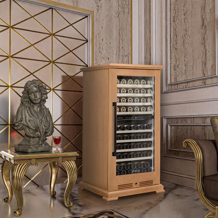 Винный шкаф Meyvel MV99PRO-KBT2 (Натуральный бук)