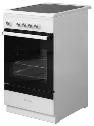 Электрическая плита De Luxe 506004.14ЭС, белый