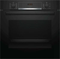 Духовой шкаф Bosch HBA553BA0 Serie 4, черный, EcoClean, 71 л, 5 режимов, телескопические направляющие 
