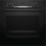 Духовой шкаф Bosch HBA553BA0 Serie 4, черный, EcoClean, 71 л, 5 режимов, телескопические направляющие 