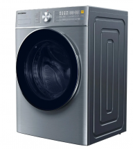 Стиральная машина с сушкой HYUNDAI WMD9413, темно-серебристый, 10/6 кг, 1400 об/мин, с паром, инверторная 