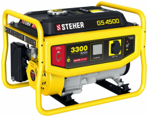 Бензиновый генератор Steher GS-4500, (3300 Вт)