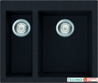 Кухонная мойка Elleci Quadra 150 Full Black G40