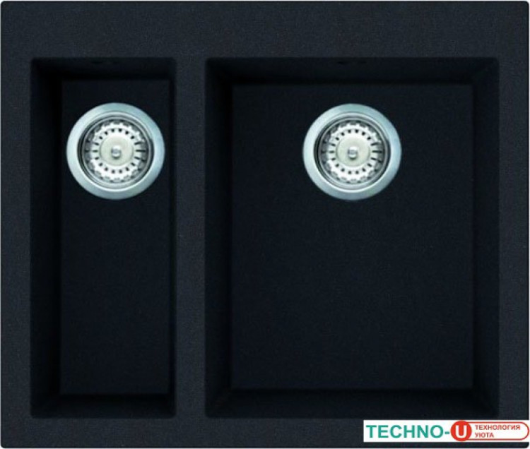 Кухонная мойка Elleci Quadra 150 Full Black G40