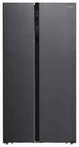 Холодильник Hyundai CS5003F, черная сталь