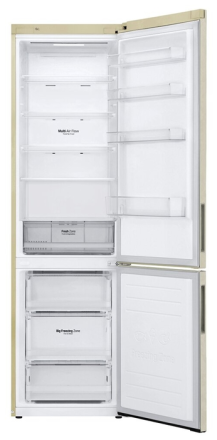 Холодильник LG GA-B509CECL, бежевый
