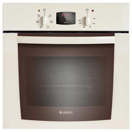 Духовой шкаф GEFEST 602-02 В1, кремовый, гидролизная очистка, механическое управление