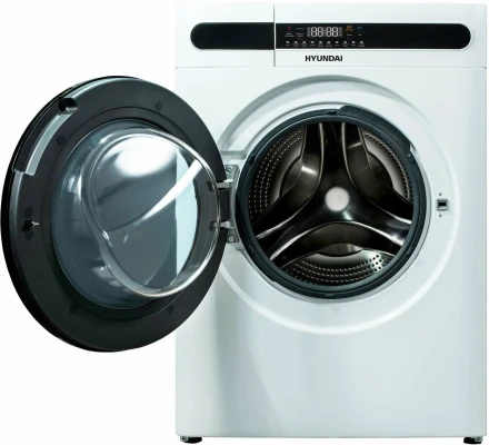 Стиральная машина Hyundai WMD8413, белый, 8/5 кг, 1400 об/мин, инверторная 