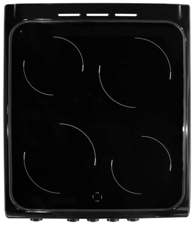 Электрическая плита De Luxe 506004.14ЭС-001, черный