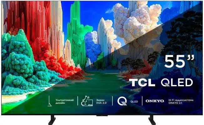 Телевизор TCL 55A400 QLED SMART TV Google