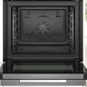 Электрический духовой шкаф Bosch HBG7741W1, Serie 8, пиролитическая очистка, белый, сенсорные управление 