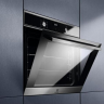 Духовой шкаф Electrolux EOF5C50BX, черный / нержавеющая сталь, 8 режимов, каталитическая очистка, 65 л, переключатели поворотные/сенсорные