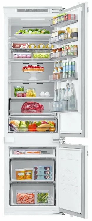 Встраиваемый двухкамерный холодильник Samsung BRB80F30ADF0EO