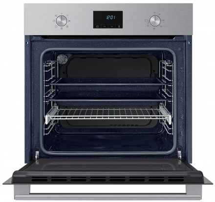 Встраиваемый духовой шкаф Samsung NV68A1145RS/WT, 68 л, 5 режимов, каталитическая очистка, нержавеющая сталь