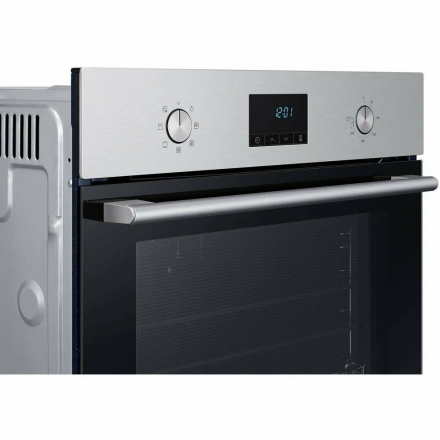 Встраиваемый духовой шкаф Samsung NV68A1145RS/WT, 68 л, 5 режимов, каталитическая очистка, нержавеющая сталь