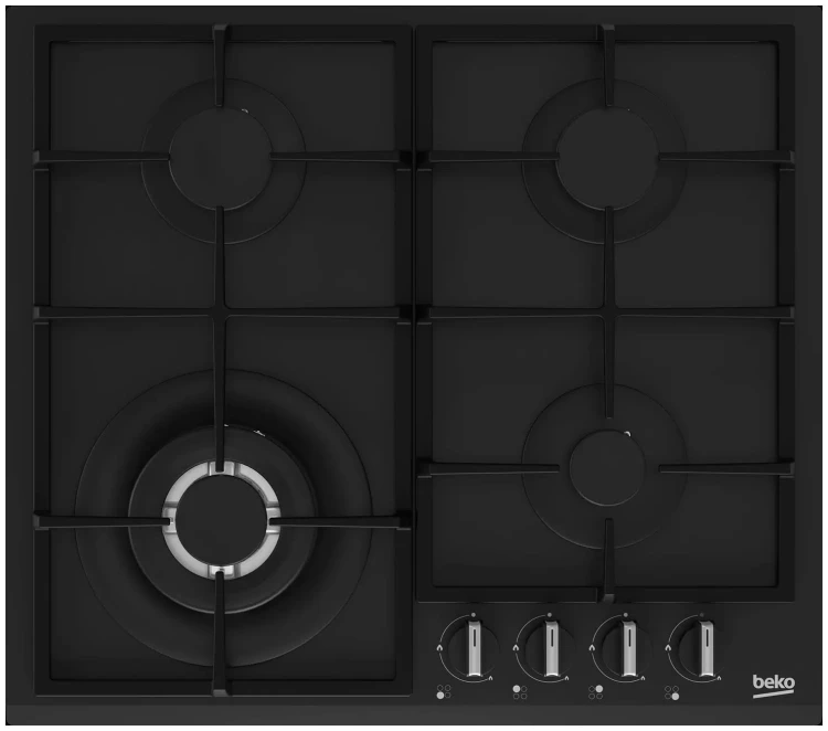 Встраиваемая газовая панель Beko HIYG64225SBO