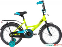 Детский велосипед Novatrack Vector 16 2020 163VECTOR.GN20 (зеленый/черный)