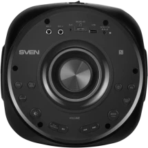 Портативная акустика SVEN PS-770, мощность 2x50 Вт (RMS), Bluetooth, FM-радио, USB, microSD, LED-дисплей