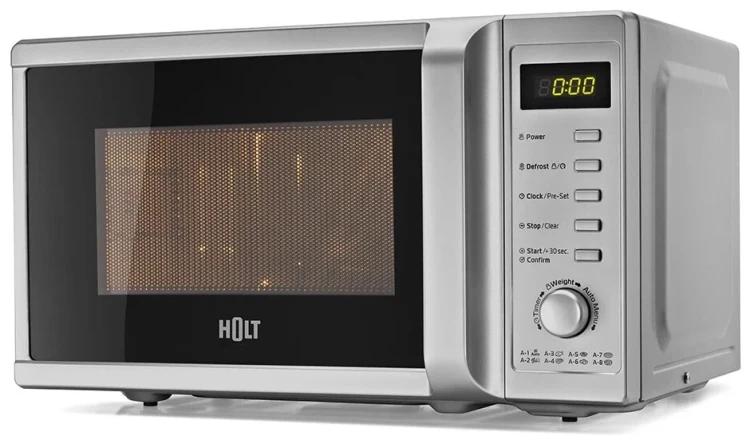 Микроволновая печь Holt HT-MO-002 (серебристый)