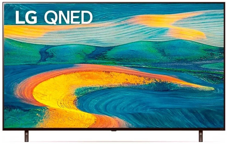 55" Телевизор LG 55QNED7S6QA 2022 QNED, NanoCell, Quantum Dot, HDR, черный