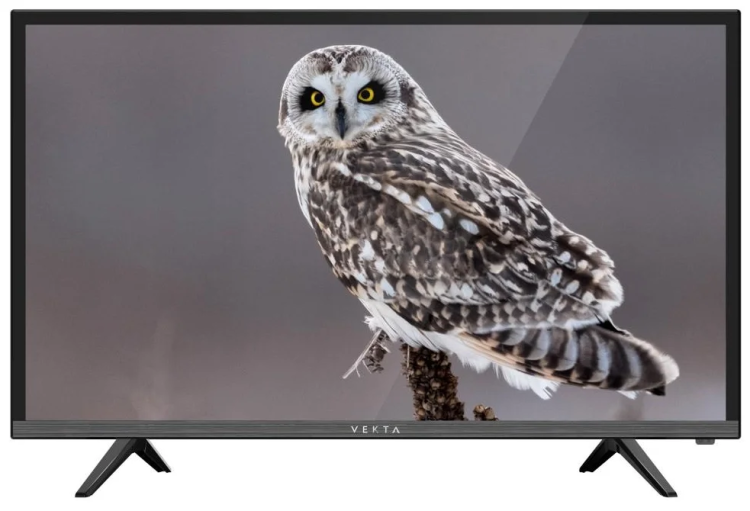 39" Телевизор VEKTA LD-39TR4315BT 2021 LED, HDR, черный