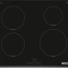 Индукционная варочная панель Bosch PIE631BB5E, Serie 4, 4 конфорки, сенсорное управление, 17 ступеней мощности