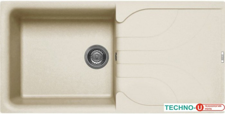 Кухонная мойка Elleci Ego 480 Bianco Antico G62