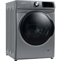 Стиральная машина с сушкой Бирюса WMD-SM914/05 M, металлик, 10/6 кг, фронтальная загрузка,1400 об/мин, 14 программ