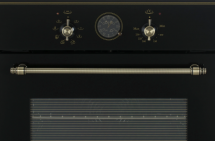 Электрический духовой шкаф GEFEST ДА 622-02 К83, чёрный, 55 л, независимый, до 275 °C, гриль, конвекция, класс - A 