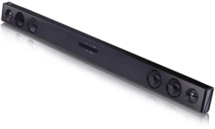 Саундбар LG SQС2, 2 полосы, Bluetooth, для домашнего кинотеатра и компьютера, черный