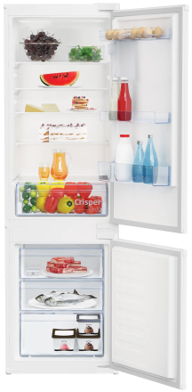 Встраиваемый холодильник Beko BCSA2750, белый