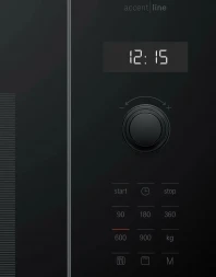 Встраиваемая микроволновая печь Bosch BEL454MB1F, 25л, 900Вт, черный