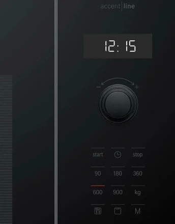 Встраиваемая микроволновая печь Bosch BEL454MB1F, 25л, 900Вт, черный