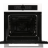 Духовой шкаф Gefest ЭДВ ДА 622-04 4S, белый, 55 л, гидролизная очистка, сенсорное управление, телескопические направляющие, доводчик «Soft-Close»