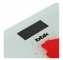 Напольные весы BBK BCS3003G (красный)